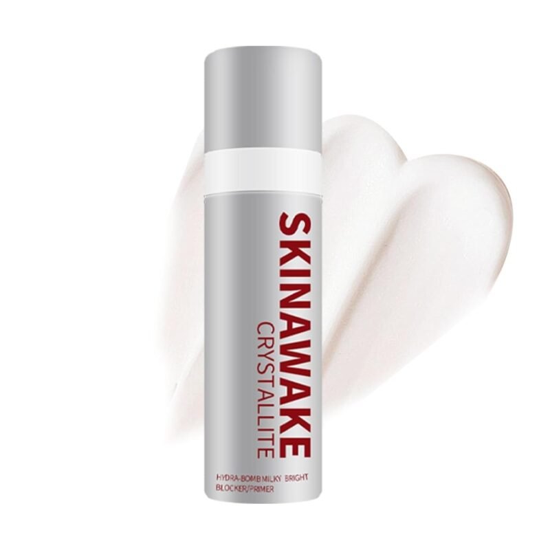 Moisturizing Primer Foundation With Hyaluronic Acid & Vitamin B5 For Sensitive Skin - Light Coverage Brightening Universal Shade